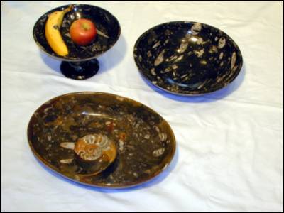 Fossil Stone Bowls