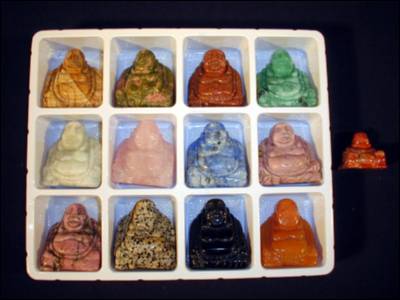 Gemstone Buddha Carvings