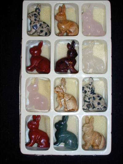 Gemstone Carvings - Rabbit