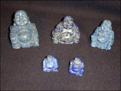 Lapis Lazuli Buddhas